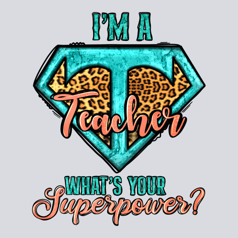I'm A Teacher What's Your Superpower Leopard Zipper Hoodie by Jasminsmagicworld | Teevron