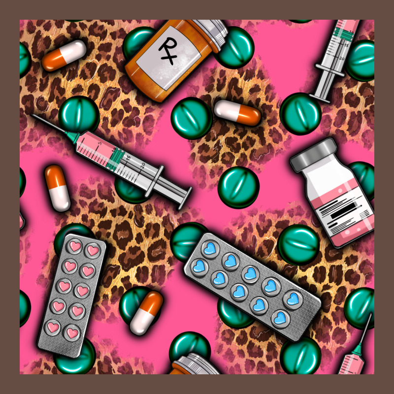 Medicines And Pills Seamless Pattern Long Sleeve Tee by BundleAndBundleShop | Teevron