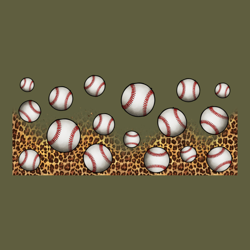 Leopard Baseball 16oz Libbey Glass Vintage Tee by HRA Design Shop | Teevron