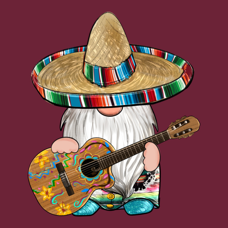 Mexican Gnomes Guitar Sombrero Serape Long Sleeve Tee by Artiststas | Teevron