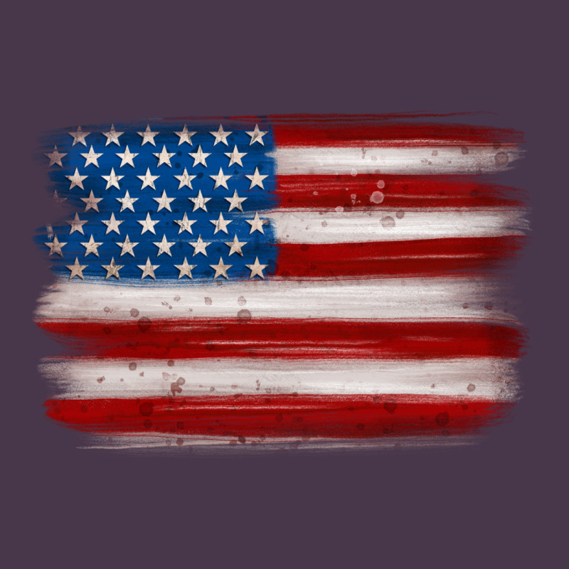 American Flag Distressed Background Heavyweight Hoodie by MaliasSmallBusiness | Teevron