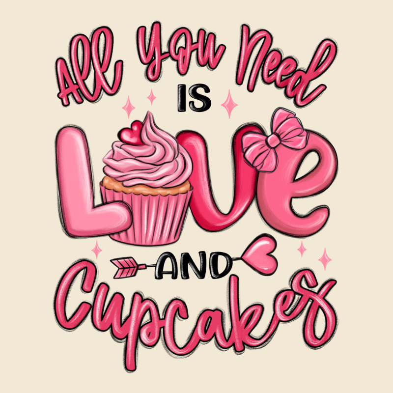 All You Need Is Love And Cupcakes Valentines Day Premium Tee by MaliasSmallBusiness | Teevron