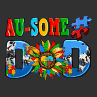 Ausome Autism Dad Urban Heavy Tee | Teevron