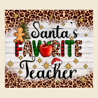 Santa's Favorite Teacher Ladies Tee | Teevron