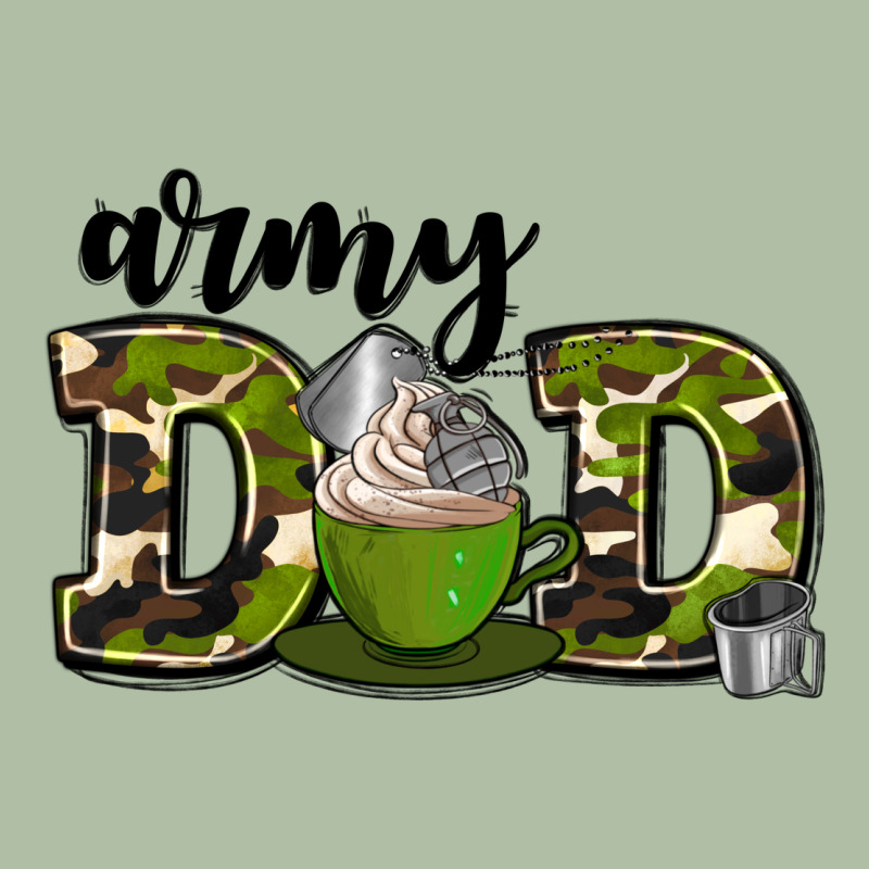 Army Dad Urban Heavy Tee by AdoDesignShop | Teevron