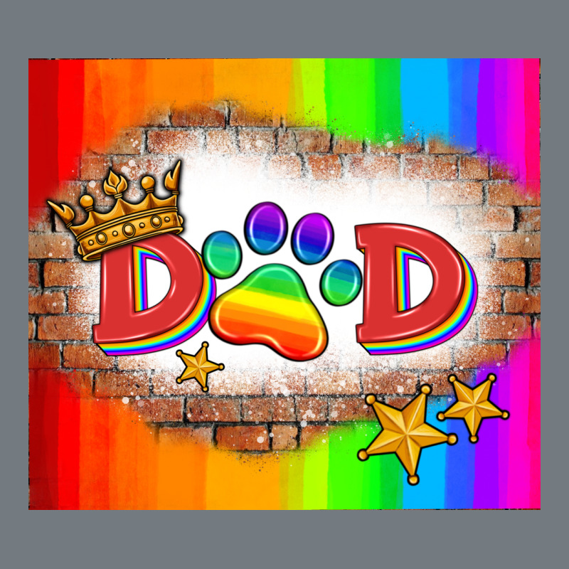 Lgbtq Dad And Paw Heavyweight Sweatshirt by HRA Design Shop | Teevron