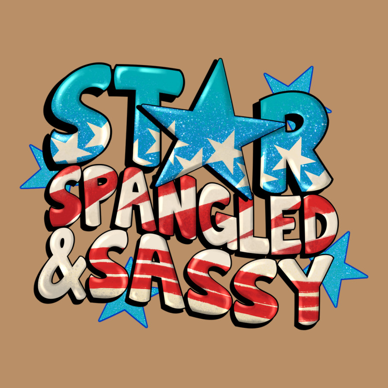 Star Spangled And Sassy 4th Of July Vintage Hoodie by CowGirlArtShop | Teevron
