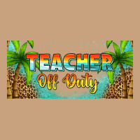 Western Teacher Off Duty 16oz Libbey Glass Vintage Tee | Teevron
