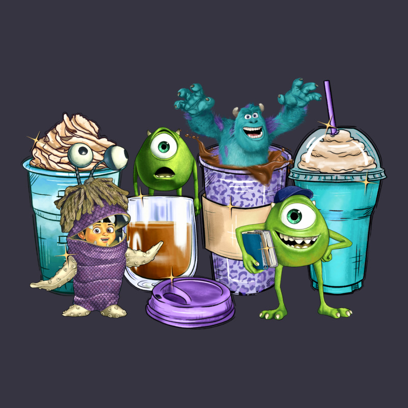 Cartoon Characters Coffee Cups Vintage Hoodie by Zillion Design Studio | Teevron