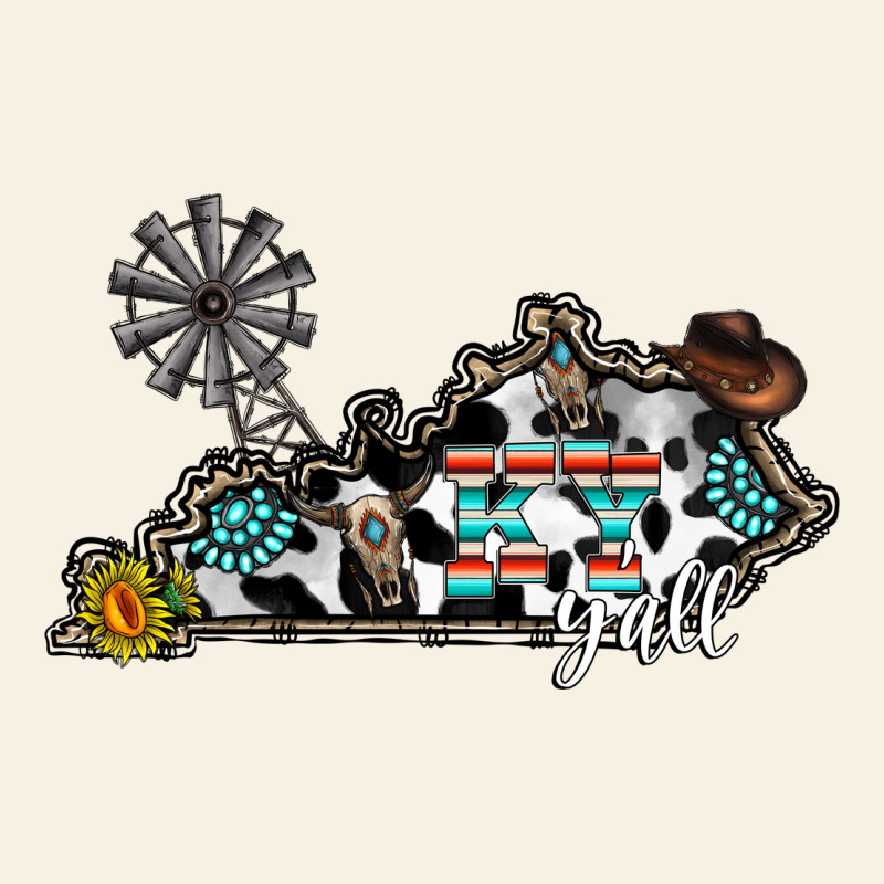 Ky Yall Western Vintage Tee by CowhideDigitalArt | Teevron