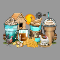 Chicken Coffee Cups Vintage Hoodie | Teevron