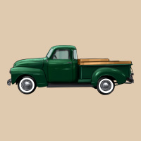 Western Green Truck Right Side View Heavyweight Sweatshirt | Teevron