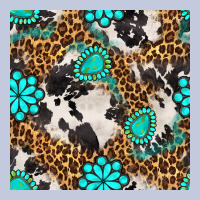 Western Turquoise Seamless Pattern Long Sleeve Tee | Teevron