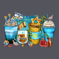 Hanukkah Coffee Cups Vintage Hoodie | Teevron