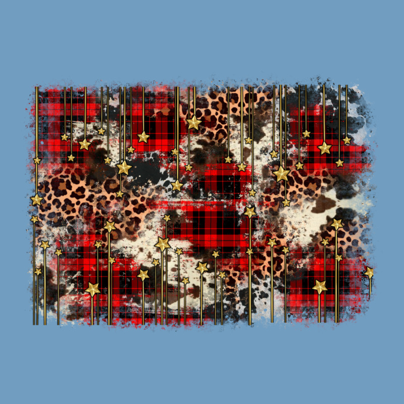 Christmas Leopard Cowhide Background Urban Heavy Tee by BarkalooDesign | Teevron