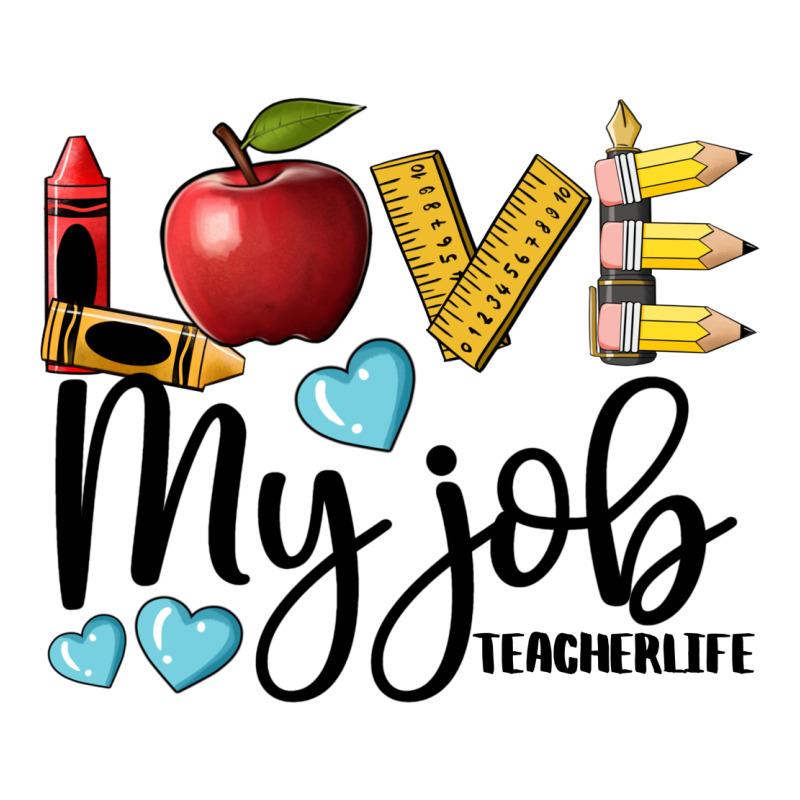 Love My Job Teacher Life Premium Tee by BarkalooDesign | Teevron
