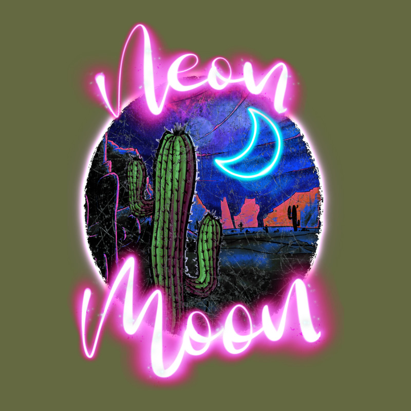 Neon Moon Long Sleeve Tee by JahusDesignShop | Teevron