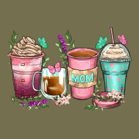 Mom Coffee Cups Vintage Hoodie | Teevron