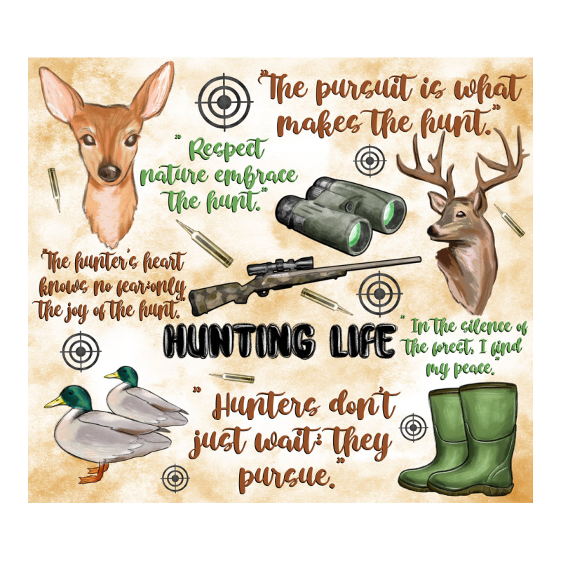 Hunting Life Premium Tee by MaliasSmallBusiness | Teevron