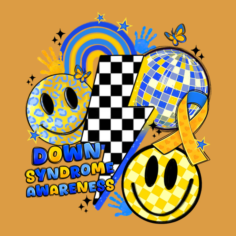 Retro Down Syndrome Awareness Urban Heavy Tee by JahusDesignShop | Teevron
