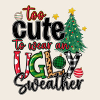 Too Cute To Wear Ugly  Christmas Premium Sweatshirt | Teevron