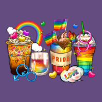 Pride Coffee Cups Vintage Hoodie | Teevron
