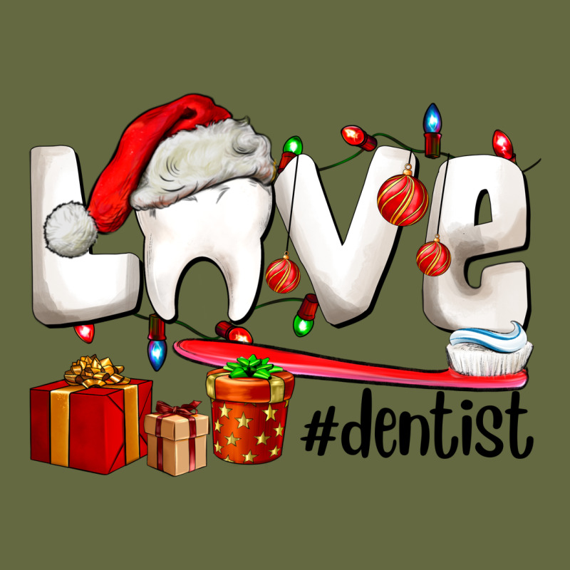 Christmas Love  Dentist Long Sleeve Tee by AdoDesignShop | Teevron