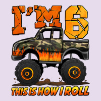 I'm Six This Is How I Roll Monster Truck Birthday Premium Hoodie | Teevron