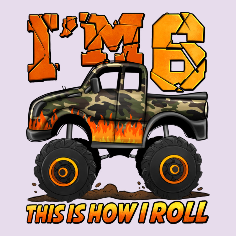 I'm Six This Is How I Roll Monster Truck Birthday Premium Hoodie by Jasminsmagicworld | Teevron