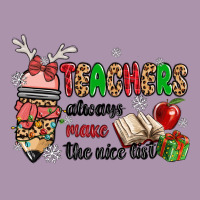 Teachers Always Make The Nice List Heavyweight Hoodie | Teevron