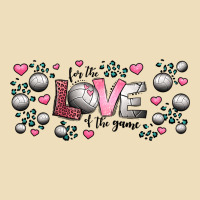 For The Love Of The Game  Volleyball Premium Hoodie | Teevron