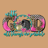With God All Things Are Possible Race Vintage Tee | Teevron