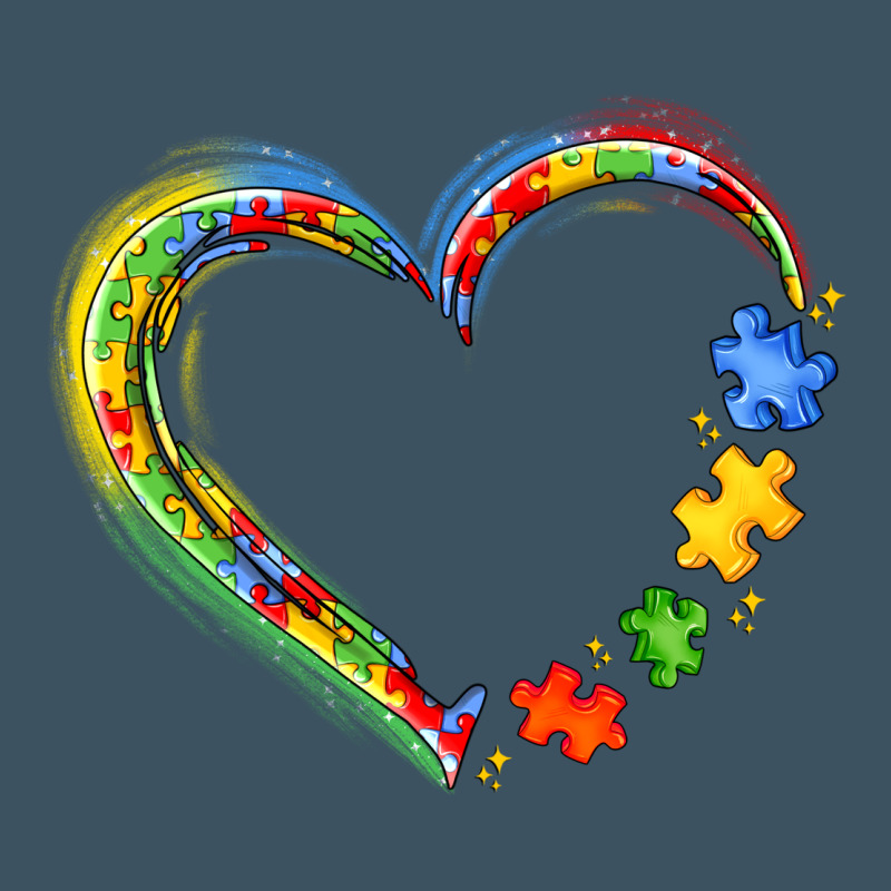 Autism Heart Urban Heavy Tee by JahusDesignShop | Teevron