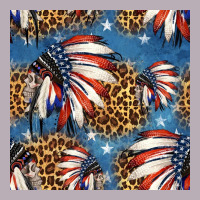 4th Of July Indian Headdress Seamless Pattern Vintage Tee | Teevron