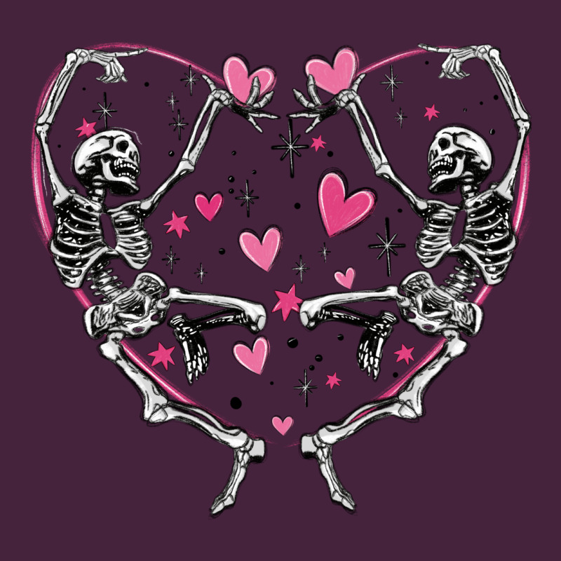 Valentines Day Skeleton Premium Tee by MaliasSmallBusiness | Teevron