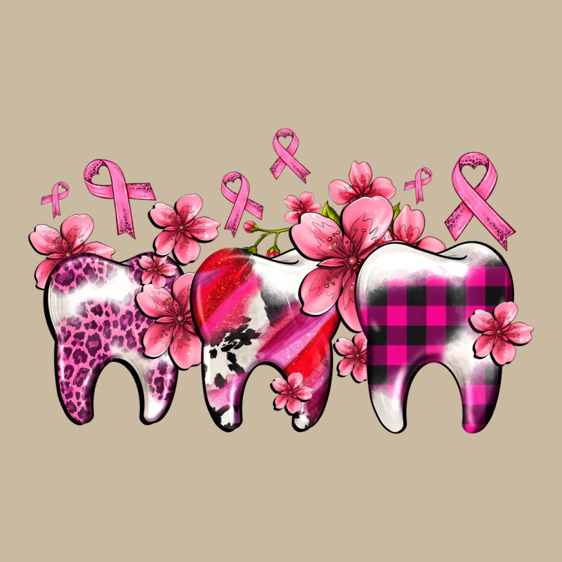Cancer Ribbon With Teeth Long Sleeve Tee by AdoDesignShop | Teevron