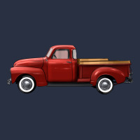 Western Red Truck Right Side View Heavyweight Sweatshirt | Teevron