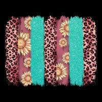Valentine's Day Floral Leopard Brushstroke Ladies Tee | Teevron