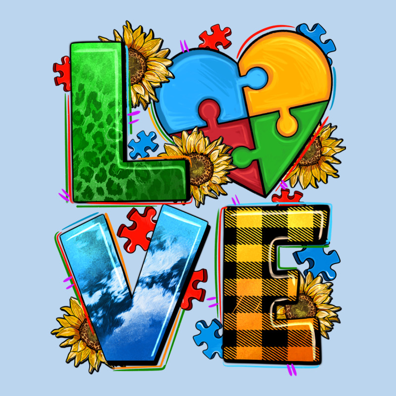 Love With Heart Sunflower Classic Tee by AdoDesignShop | Teevron