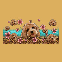 Floral Cockapoo Premium Hoodie | Teevron
