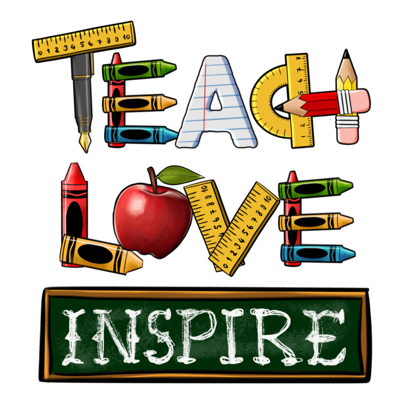 Teach Love Inspire Premium Tee by BarkalooDesign | Teevron