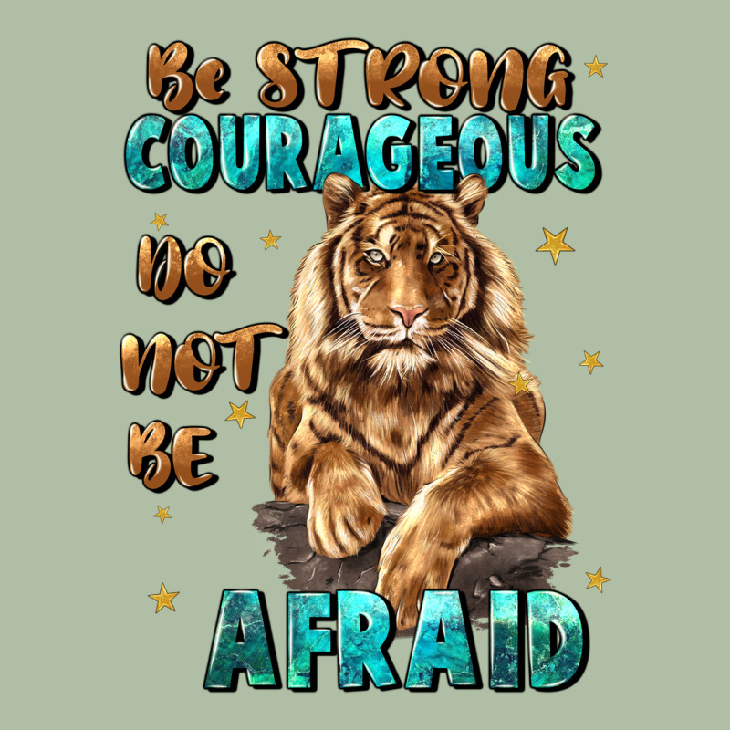 Be Strong And Courageous Urban Heavy Tee by JahusDesignShop | Teevron