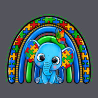 Autism Elephant Rainbow Vintage Hoodie | Teevron