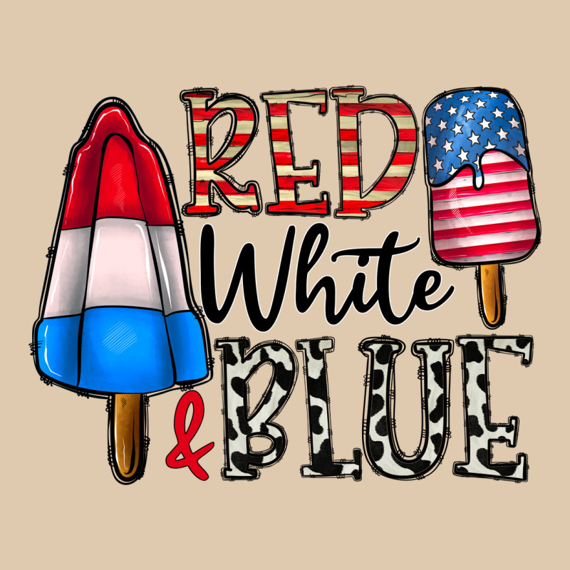 Red White Blue Heavyweight Sweatshirt by CowhideDigitalArt | Teevron