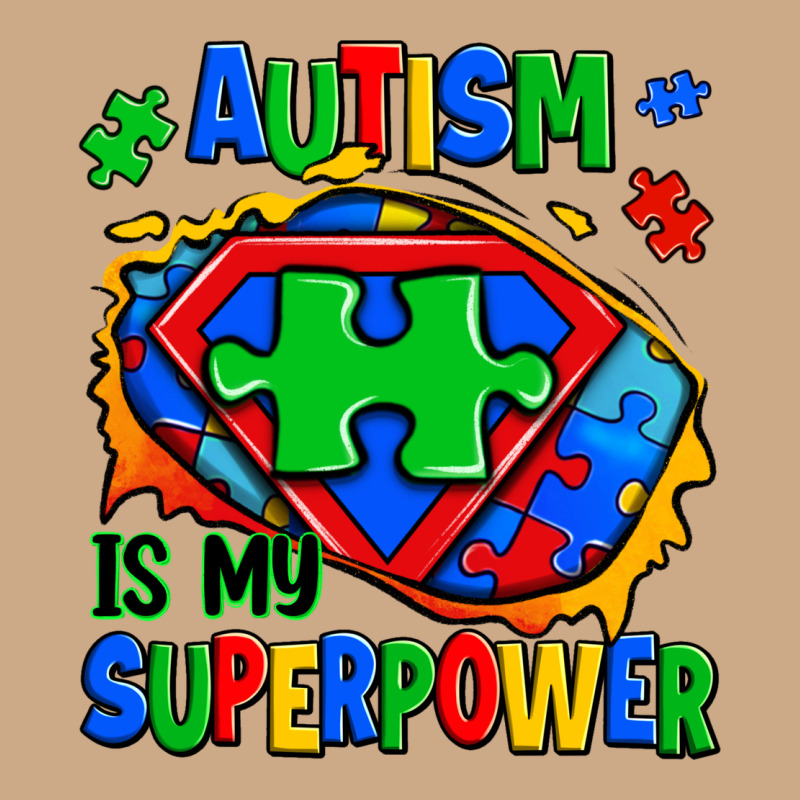 Autism Is My Superpower Ripped Shirt Vintage Hoodie by Zillion Design Studio | Teevron