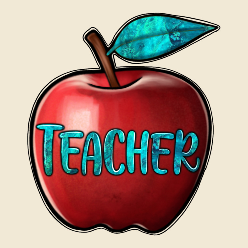 Apple Teacher Premium Tee by BarkalooDesign | Teevron