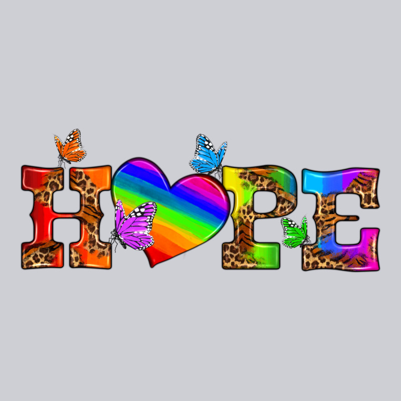 Lgbtq Heart And Hope Heavyweight Sweatshirt by HRA Design Shop | Teevron