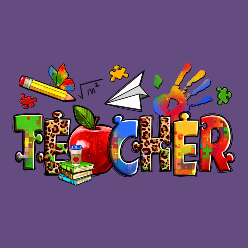 Autism Teacher Vintage Hoodie by Zillion Design Studio | Teevron