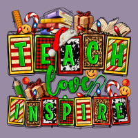 Teach Love Inspire With Christmas And Teacher Elements Classic Tee | Teevron