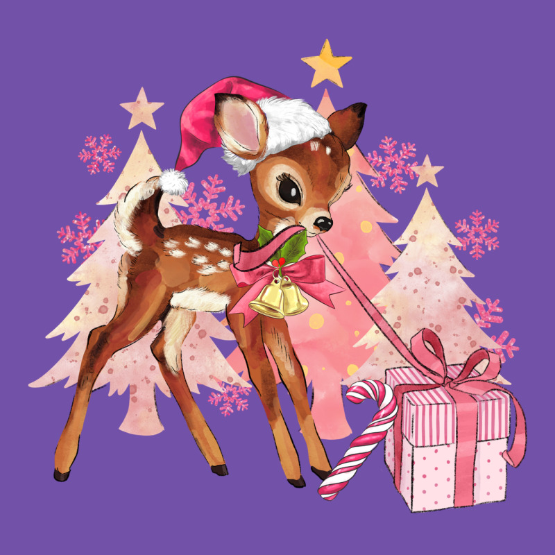 Reindeer Pink Christmas Premium Sweatshirt by MaliasSmallBusiness | Teevron